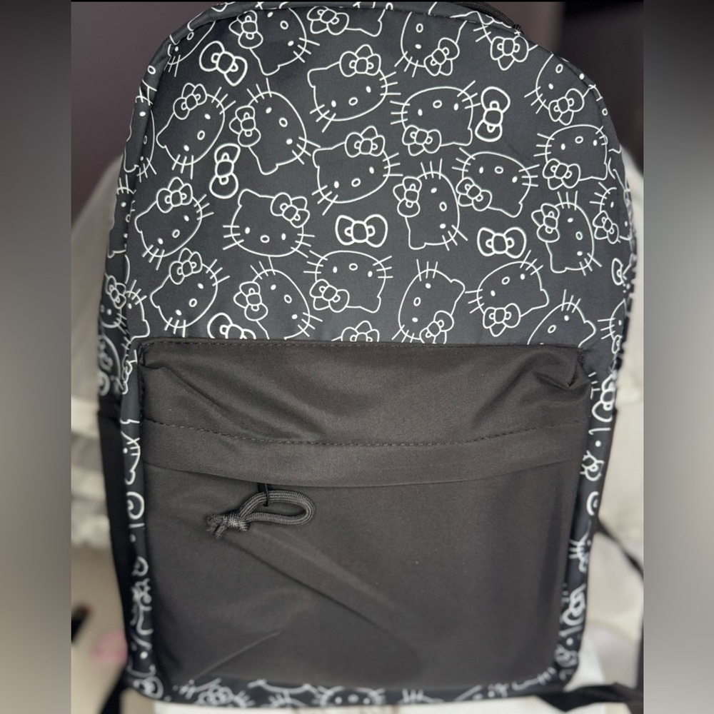 Hello Kitty Black Backpack